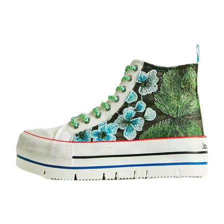Desigual Sneakers , Groen , Dames , Maat: 38 EU