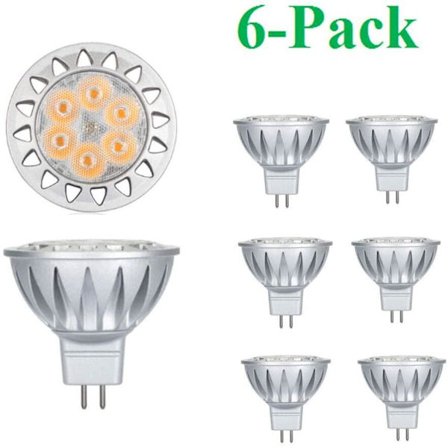 MR16 7W GU5.3 LED-polttimon korvaaja 50W-75W halogeeniekvivalentti, ZQKLA