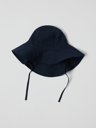 Polarn O. Pyret - Woven sun hat with UV protection - 48 - 50 - Childrenswear - blue