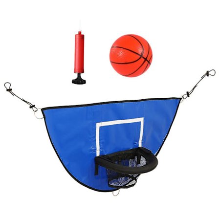 2024 Universal Mini Trampoline Basketballkurv Enkel å montere Basketball