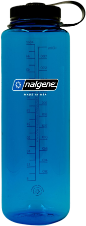 Nalgene ympäristöystävällinen pullo, 1,4 L, sininen - Termos- & Joumapullot