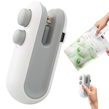 Folieförslutare USB - Magnetisk trådlös 2-i-1-maskin