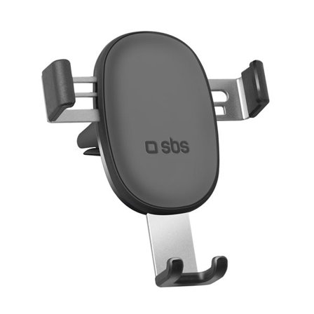 SBS TESUPPCLIPGRAVK smartphoneholder til udluftning, tyngdekraft - sort