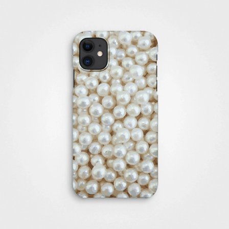 Plastic Free Phone Case, Nikolaj Storm, Pearl - Plant Based Case, iPhone 11