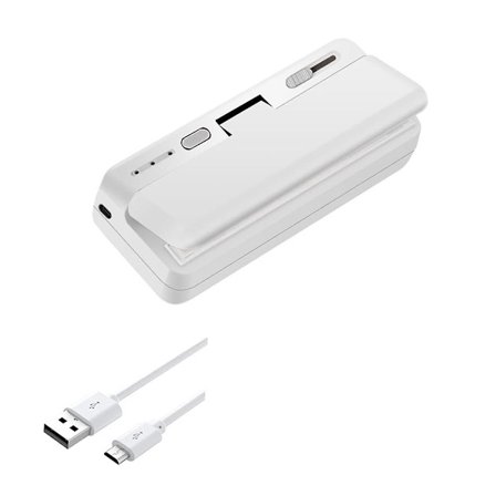 Mini Pussinsulkija, USB-laturi Perunalastupussien Lämpösulkija, Sulkee Uudelleen Välipala-muovipussin Lämmön