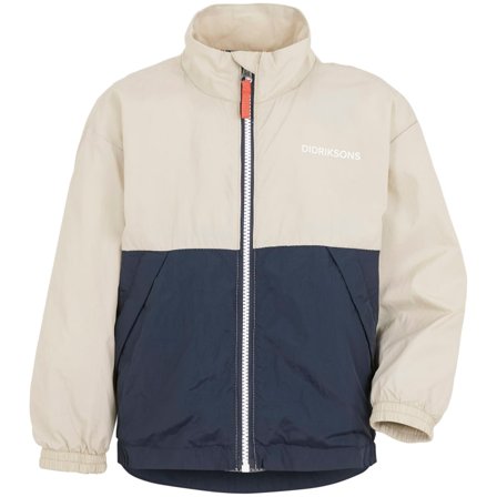 Didriksons Ventus Kids Wind Jacket Children unlined jackets Beige 130
