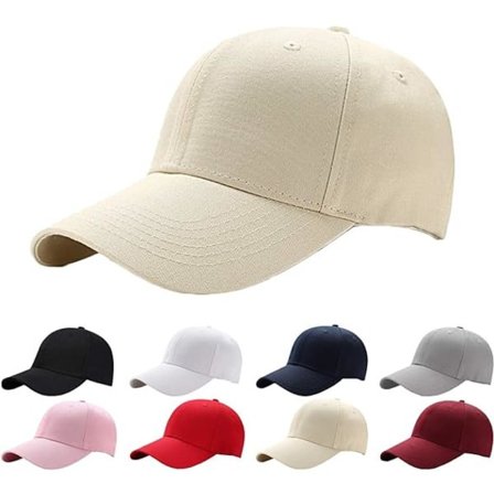 Baseballkasket til mænd og kvinder Beige