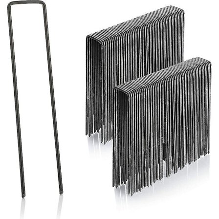 Paket med 100 stålpinnar 2,9 mm, 150 mm långa, 25 mm breda