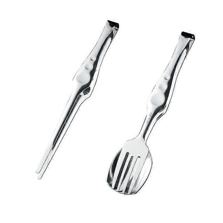 2-pak Madklemme Udendørs Camping Service Offentlig Ske Spisepind Grillklemme