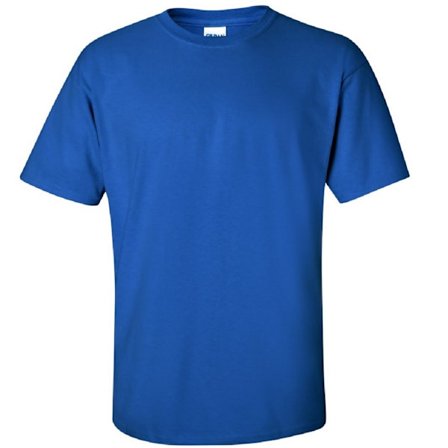 Gildan Mens Ultra Cotton Kortärmad T-shirt M Royal