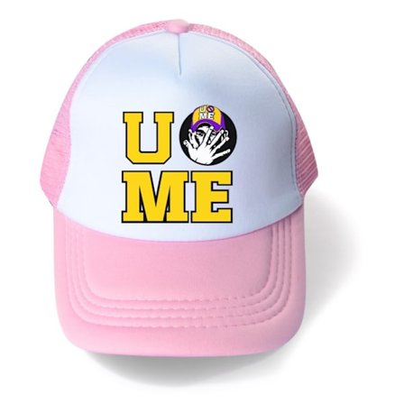 Klassisk Wwe John Cena U Cant See Me Baseball Cap Dame Menn Pustende Trucker Hat Performance