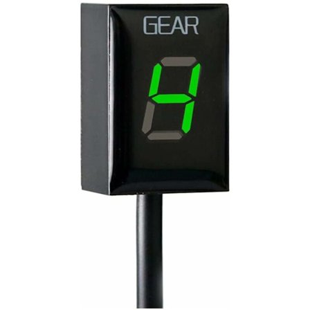 Yamaha Motorcykel Växelindikator Vattentät LED-display ECU-kontakt (Grön)