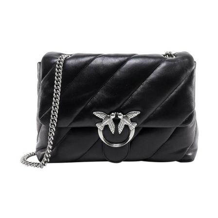 Pinko, Shoulder BAG Zwart, Dames, Maat:ONE Size