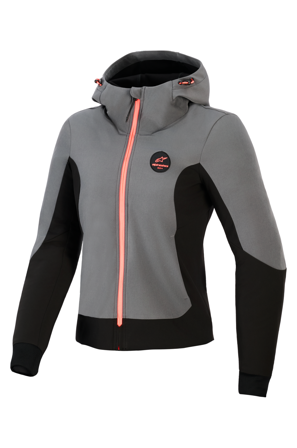 Fleece Alpinestars Stella Radium Tech Damen Dunkelgrau/Schwarz S