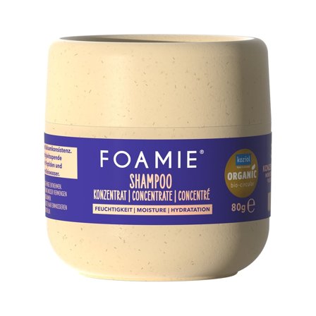 FOAMIE Cura dei Capelli Shampoo Concentrato Moisture 80g - Shampoo Delicato