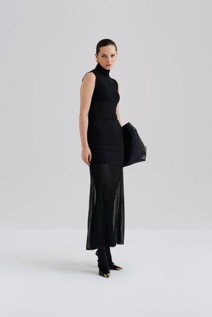 Malina - Calina maxi skirt - S - Black