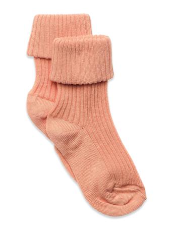 Cotton Rib Baby Socks Orange Mp Denmark