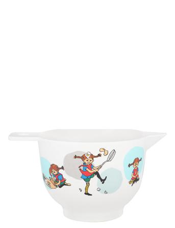Pippi L Bakes Bowl M Blue White Martinex