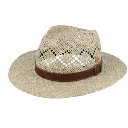 Mayser - Beige straw Chapeau - Gedeon Seegras Natur Straw Hat @ Hatstore