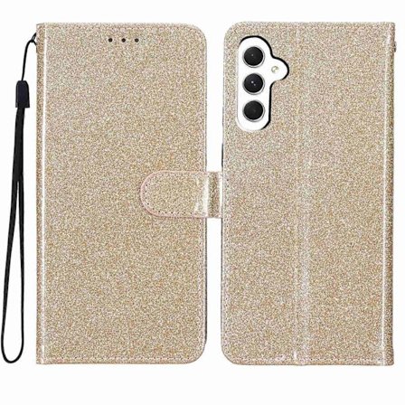 Glitter Puder Flip Läder Telefonfodral - Perfet