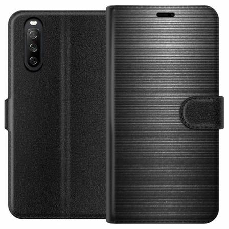 Sony Xperia 10 Iii Plånboksfodral Brushed Metal