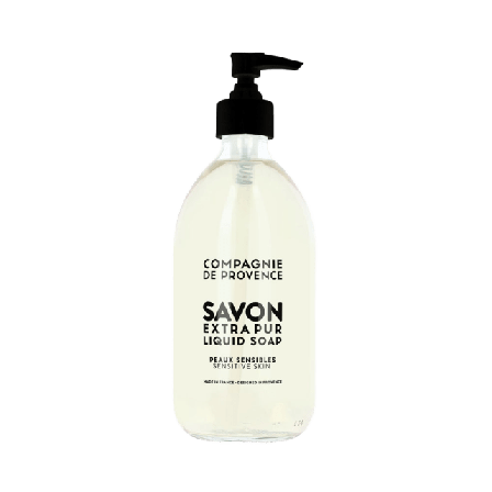 Compagnie de Provence Liquid Soap Sensitive Skin Glass Jar Bad & dusch Unisex 495ML