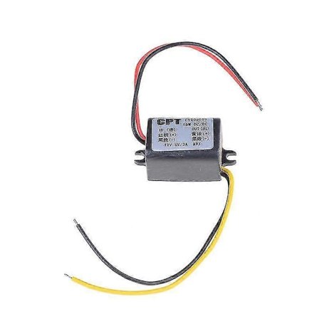 12v til 6v DC-DC Konverter Nedtrappingsmodul Strømforsyning Volt Regulator