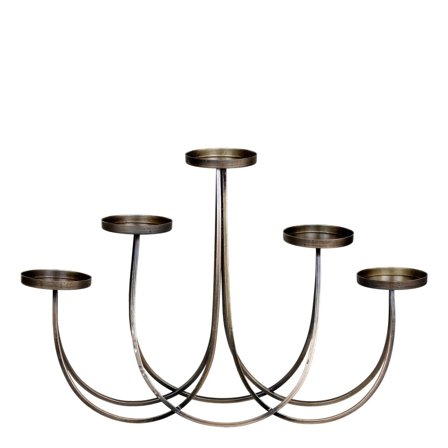 Chic Antique Lysestake til kubbelys H28