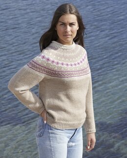 Strikkeoppskrift Genser - Svarta Fåret