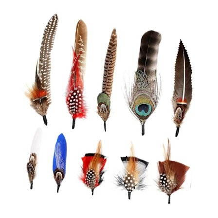 Hat Feathers Cowboy Hat Feather Fedora-hattuihin, Kostyymiin, Joulujuhliin (FMY)