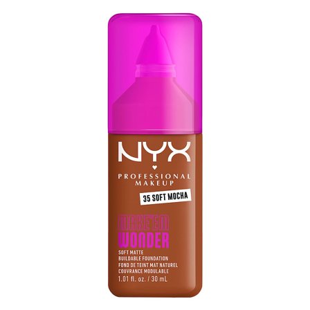 NYX PROFESSIONAL MAKEUP Make Em Wonder Foundation 35 Soft Mocha, Makeup, Ansigt, Foundation