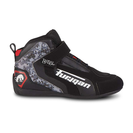 Motocyklové Boty Furygan V4 Vented Černá/Tmavá Šedá 40