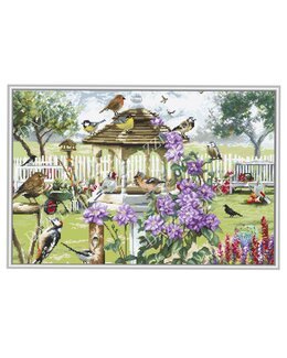 Diamond painting Vogelhaus