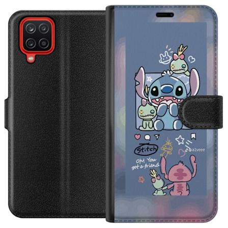 Samsung Galaxy A12 Lommeboketui Stitch Venner