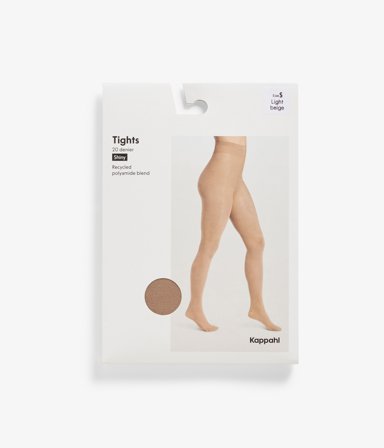 Kappahl | 20 den strumpbyxa shiny | Ljusbeige