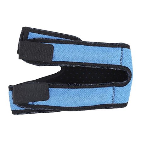 Dobbel knebeskyttelse med patellarem - Justerbar leddstøttebandasje for trening