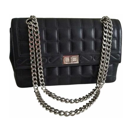 Chanel Vintage Pre-owned Shoulder Bags Sort, Dame Vintage Tasker, Størrelse: ONE Size