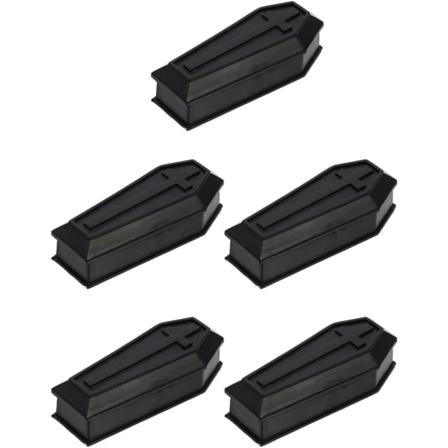 5 stk Halloween Kisteboks Mini Kister Smykkeoppbevaringsbeholder