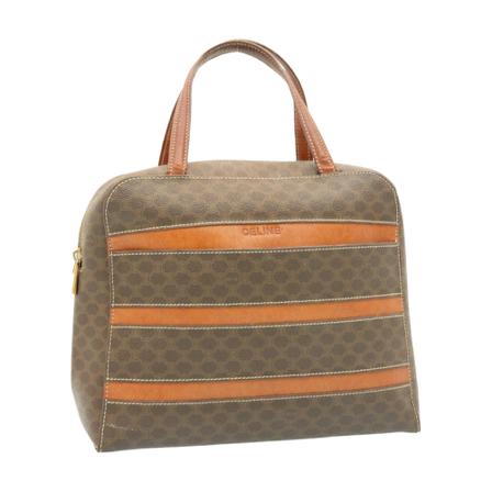 Celine Vintage, Pre-owned Leather Handbag Bruin, Dames, Maat:ONE Size,leer