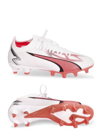 Ultra Match Fg/Ag Wn S Shoes Sport Shoes Football Boots Hvit PUMA*Betinget Tilbud