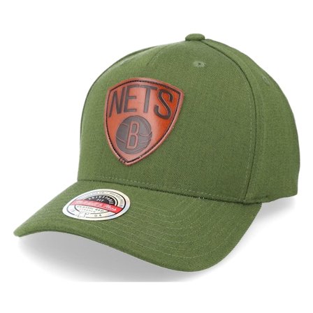 Mitchell & Ness - Verde adjustable Gorra - Brooklyn Nets Pack Olive Adjustable @ Hatstore