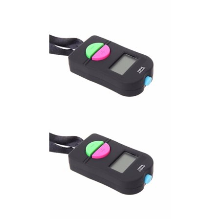 To digital klikker håndteller - Legg til og trekk fra funksjon