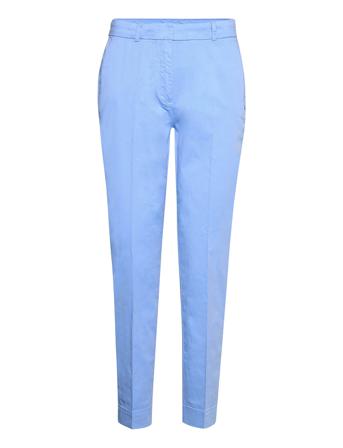 Chino Pants W. Press Fold And Paspe Blue Coster Copenhagen