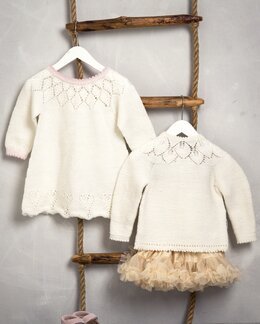 Strikkeoppkrift Kjole og genser - Viking of Norway