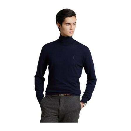 Polo Ralph Lauren Turtlenecks Blå, Herre Rullekraver, Størrelse: M