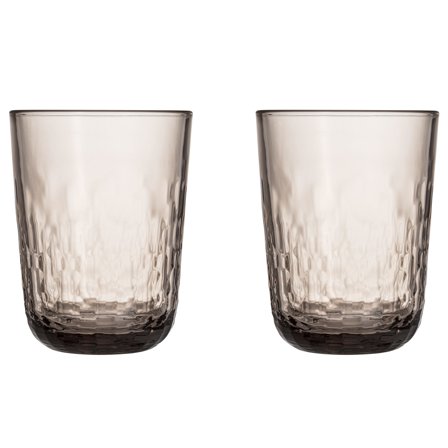 Arabia Mainio drikkeglass 40 cl 2-pakning, mocca