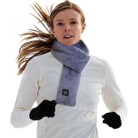 Opvarmede tørklæder til kvinder, varmetørklæde, vaskbart elektrisk tørklæde | Blødt USB-elektrisk varmetørklæde til vinterbrug indendørs og udendørs