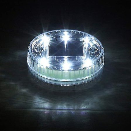 Nedsänkbara LED-lampor Solenergidrivna Under vatten Spa