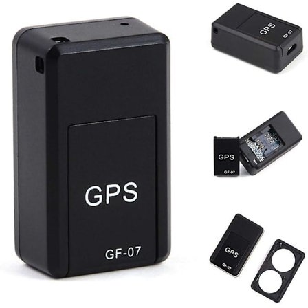 Gf07 Mini-auton magneettinen GPS-paikannin, reaaliaikainen kannettava magneettinen seurantalaite