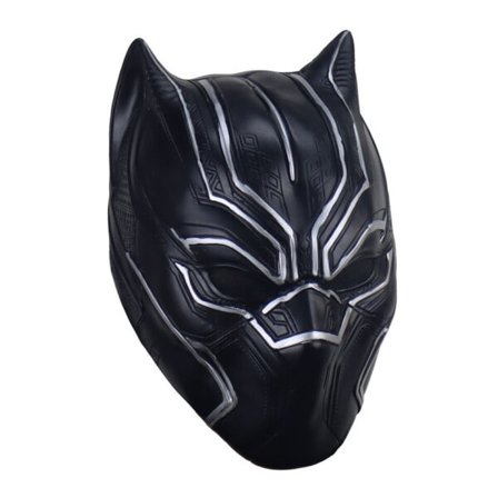Sort Cosplay Maske Cosplay Hero Latex Dyre masker Halloween Fest kostume rekvisitter